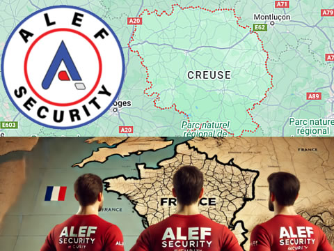 Service agents de sécurité Creuse (23)