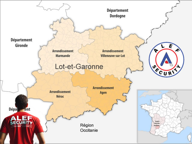 Entreprise de sécurité Lot-et-Garonne (47)